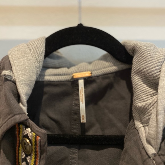 NWT Free People Weekend Wanderer Military Jacket - Picture 3 of 6